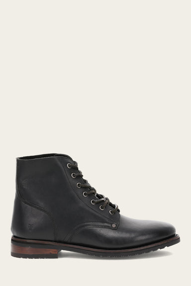 Barrett Lace Up - Black - Outside