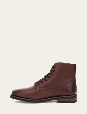 Barrett Lace Up - Cognac - Inside