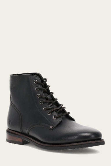 Barrett Lace Up - Black - Hero