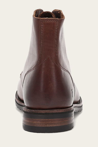 Barrett Lace Up - Cognac - Back