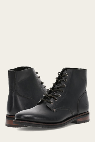 Barrett Lace Up - Black - Pair