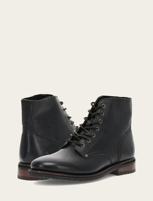 Barrett Lace Up - Black - Pair