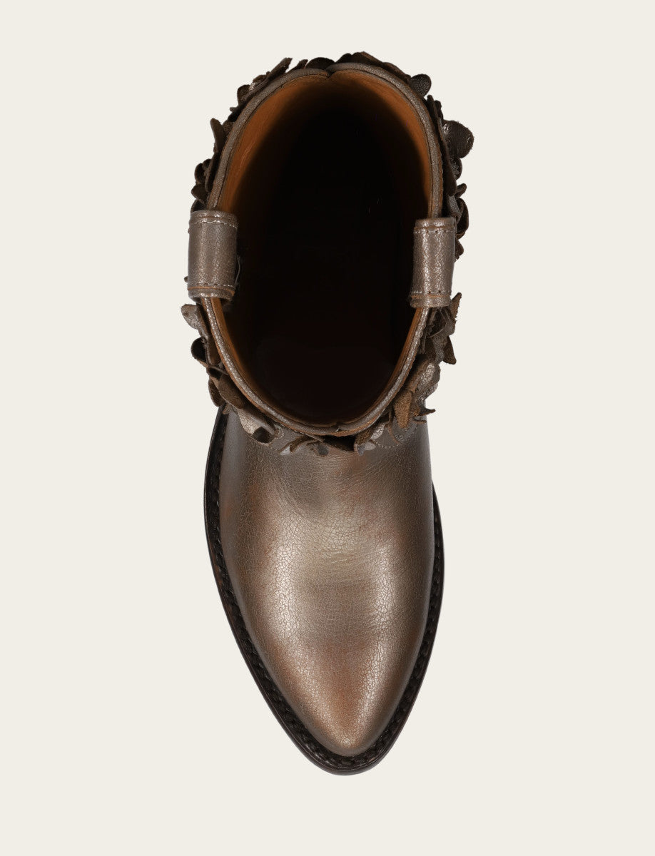 Billy Flower - Metallic Stone - Top Down