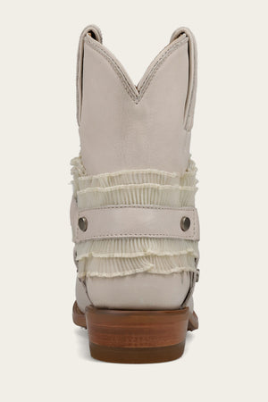 Billy Harness Ruffle - Ivory - Back