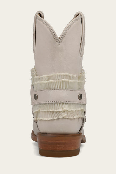 Billy Harness Ruffle - Ivory - Back