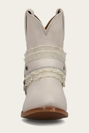 Billy Harness Ruffle - Ivory - Front
