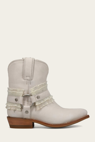 Billy Harness Ruffle - Ivory - Outside
