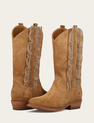 Billy Pull On Ruffle - Almond - Pair