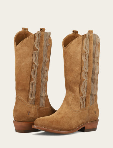 Billy Pull On Ruffle - Almond - Pair