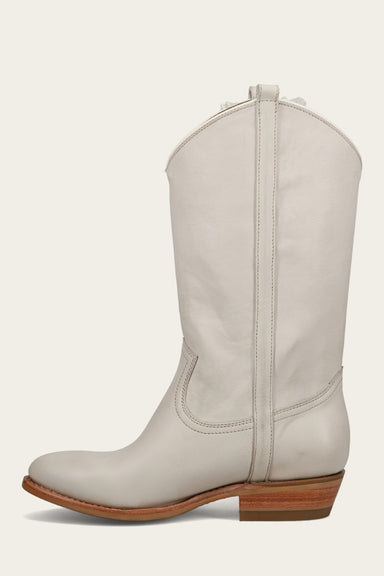 Billy Pull On Ruffle - Ivory - Inside