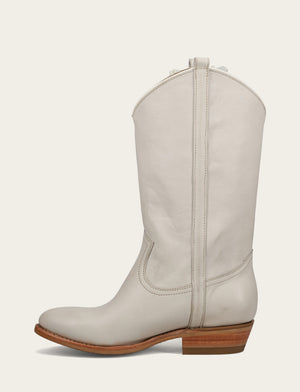 Billy Pull On Ruffle - Ivory - Inside