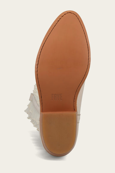 Billy Pull On Ruffle - Ivory - Sole