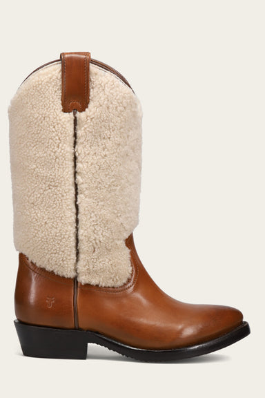 Billy Pull On Shearling - Caramel - Outside