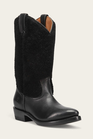 Billy Pull On Shearling - Black - Hero
