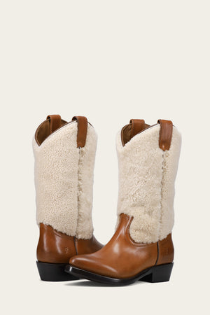Billy Pull On Shearling - Caramel - Pair