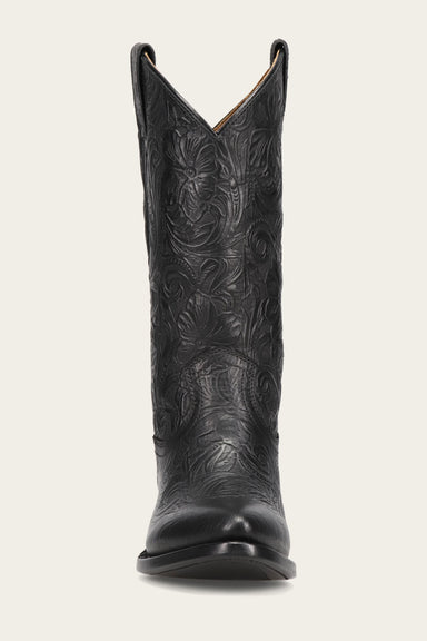 Billy Pull On - Black Floral - Front