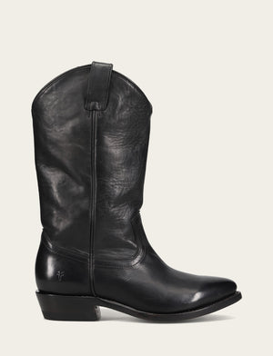 Billy Pull On - Black - Outside