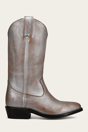 Billy Pull On - Silver - Outside