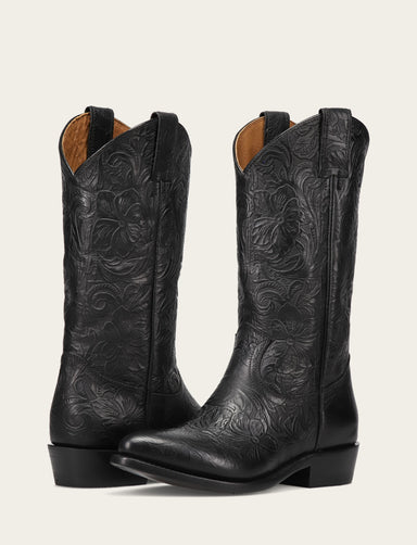 Billy Pull On - Black Floral - Pair