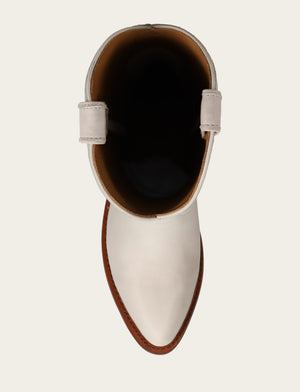 Billy Pull On - White - Top Down