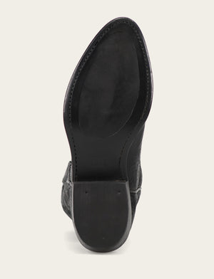 Billy Pull On - Black Floral - Sole