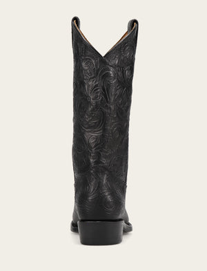 Billy Pull On - Black Floral - Back