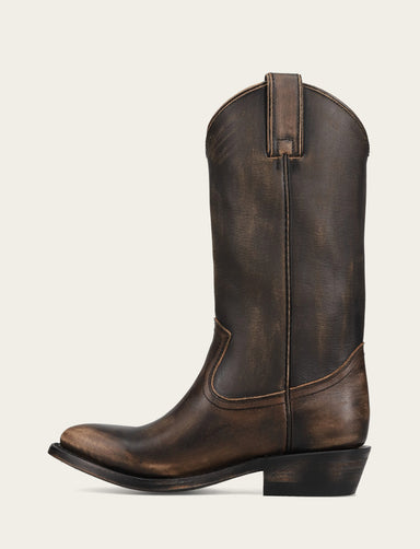 Billy Pull On - Distressed Black - Inside