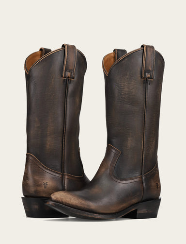Billy Pull On - Distressed Black - Pair