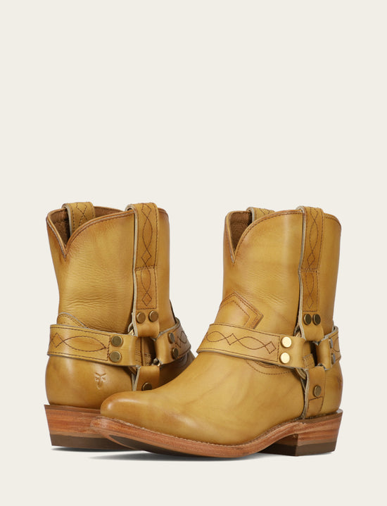 Women's Banana Billy Short Harness Booties | The Frye Company