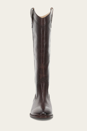 Blair Western Tall - Chocolate - Front