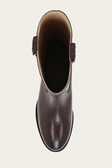 Blair Western Tall - Chocolate - Top Down