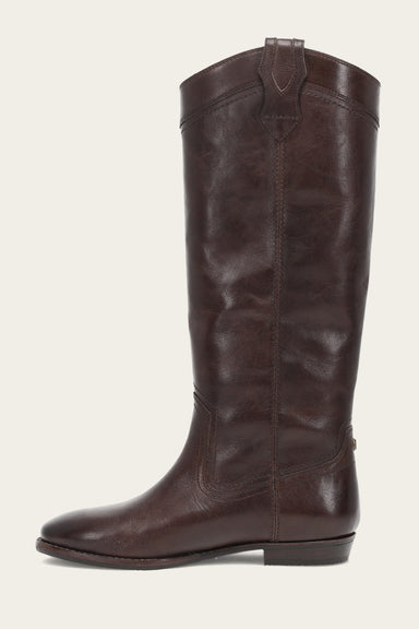Blair Western Tall - Chocolate - Inside