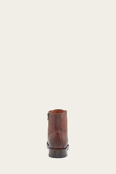 Bowery Lace Up - Cognac - Back