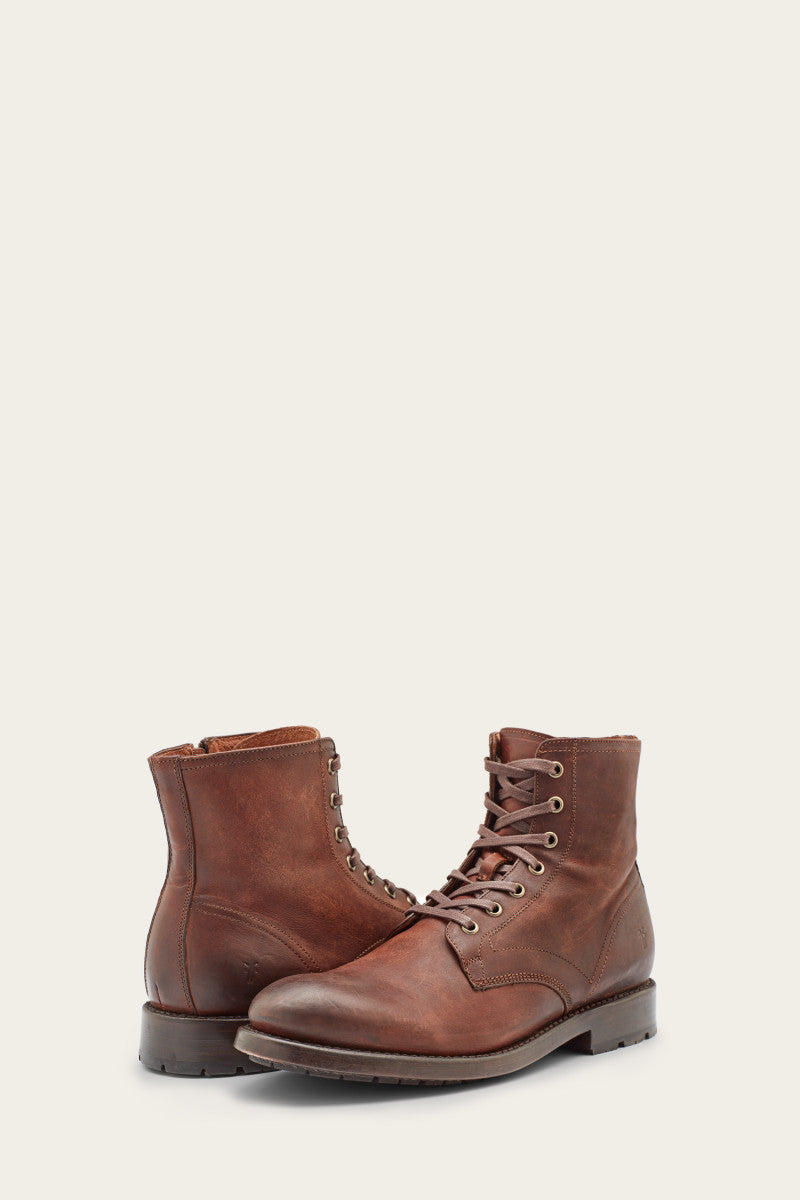 Bowery Lace Up - Cognac - Pair