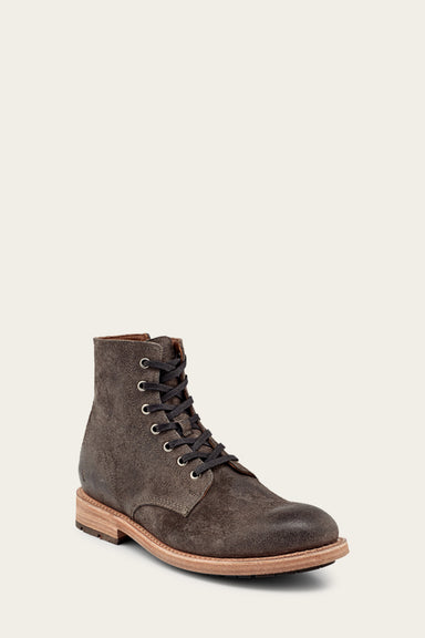 Bowery Lace Up - Grey - Hero