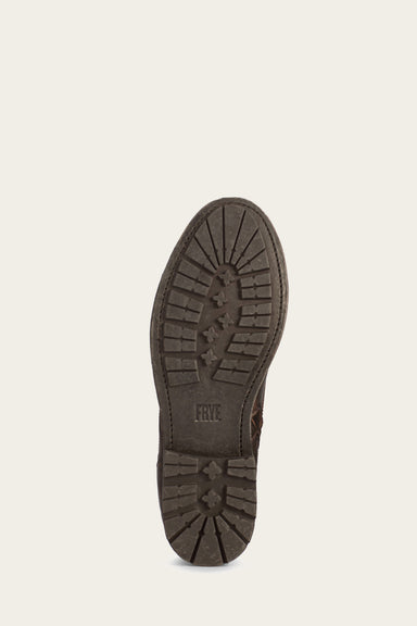 Bowery Lace Up - Antiqued Black - Sole