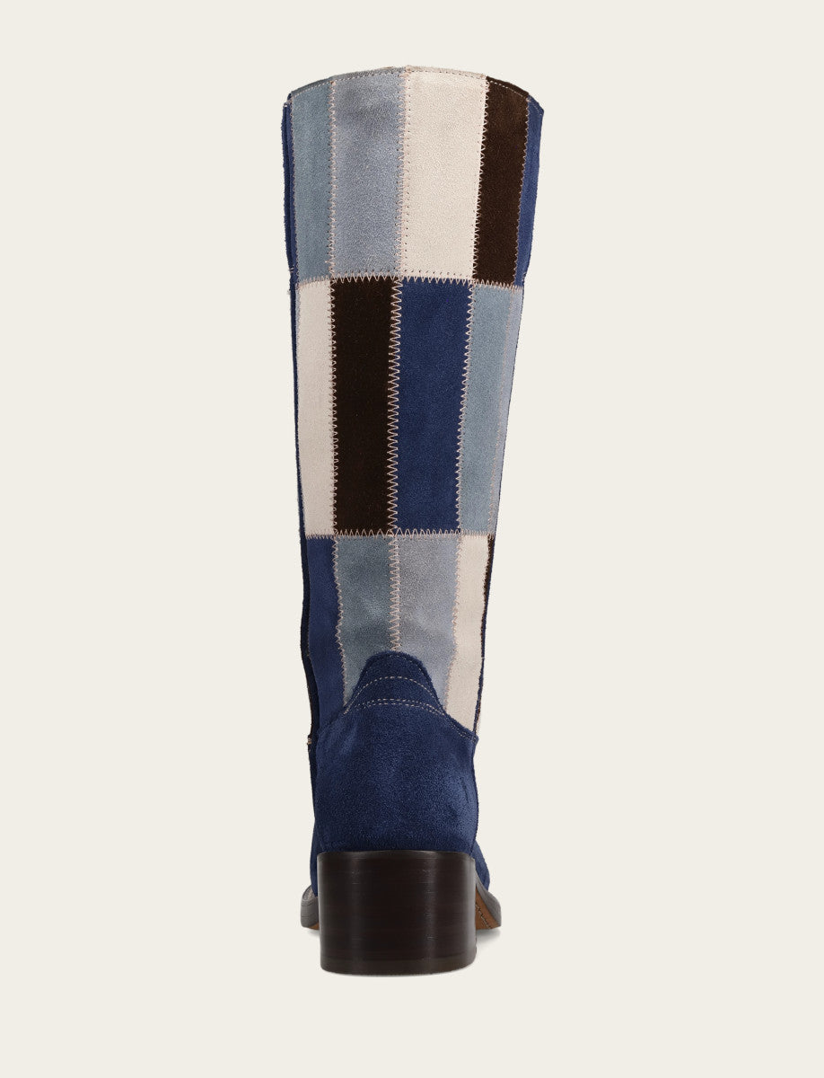 Campus 14L Patchwork - Blue Multi - Back