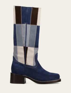 Campus 14L Patchwork - Blue Multi - Outside