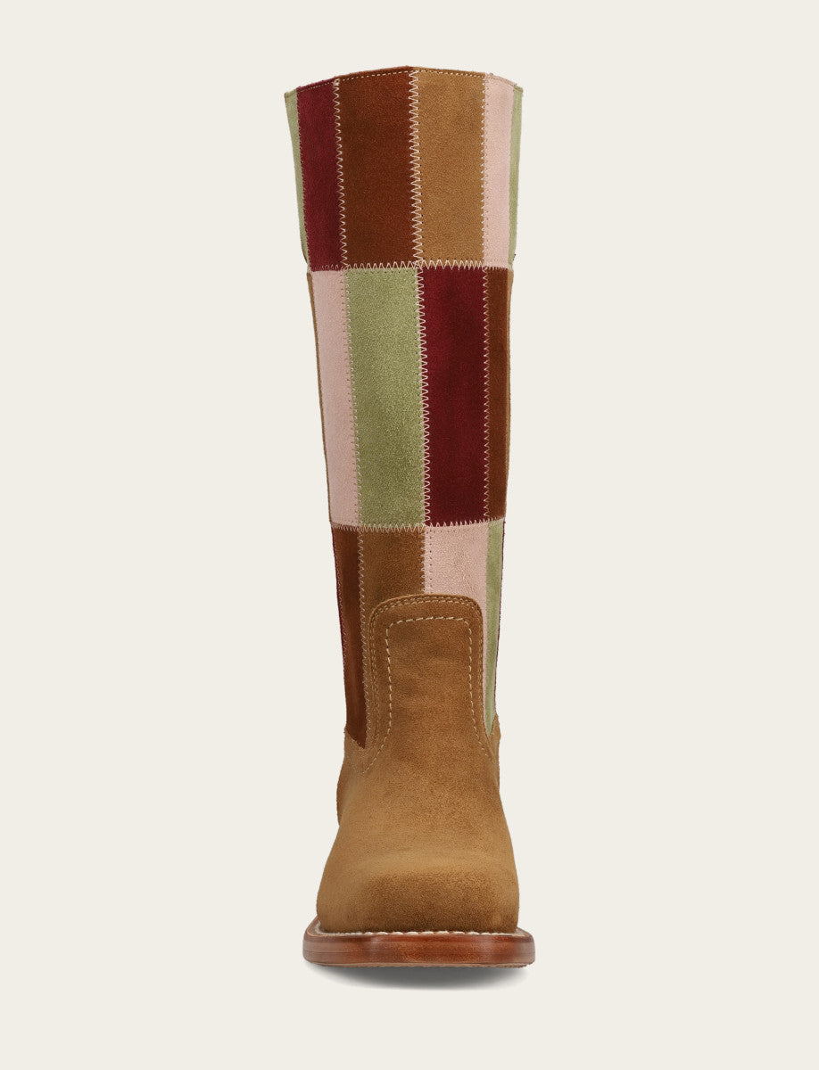 Campus 14L Patchwork - Rose Multi - Front
