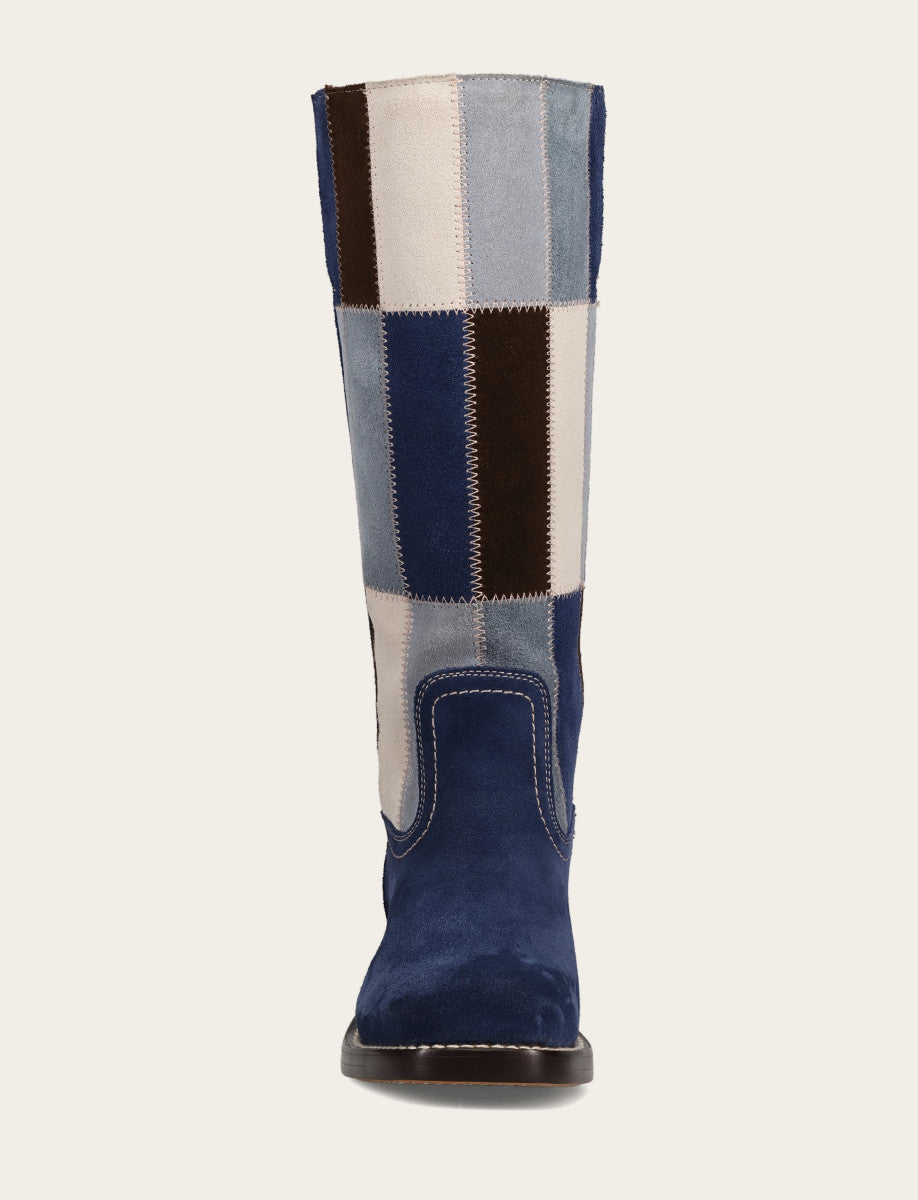 Campus 14L Patchwork - Blue Multi - Front