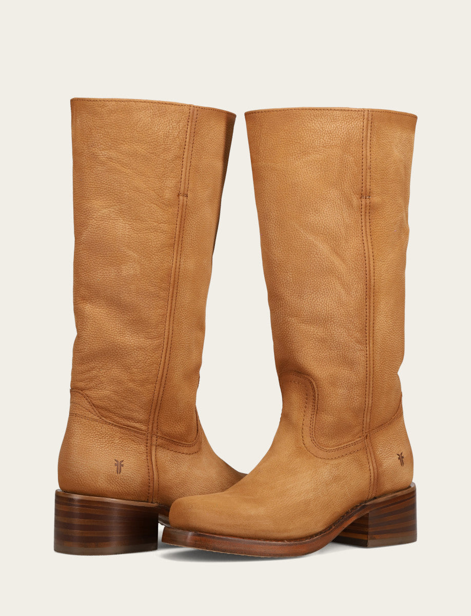 Women's Light Brown Campus 14L Wide Calf Boots