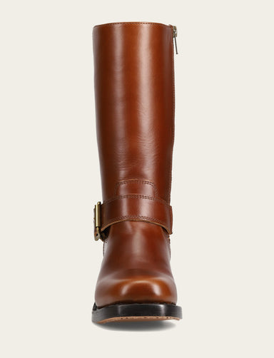Campus Buckle - Saddle - Front