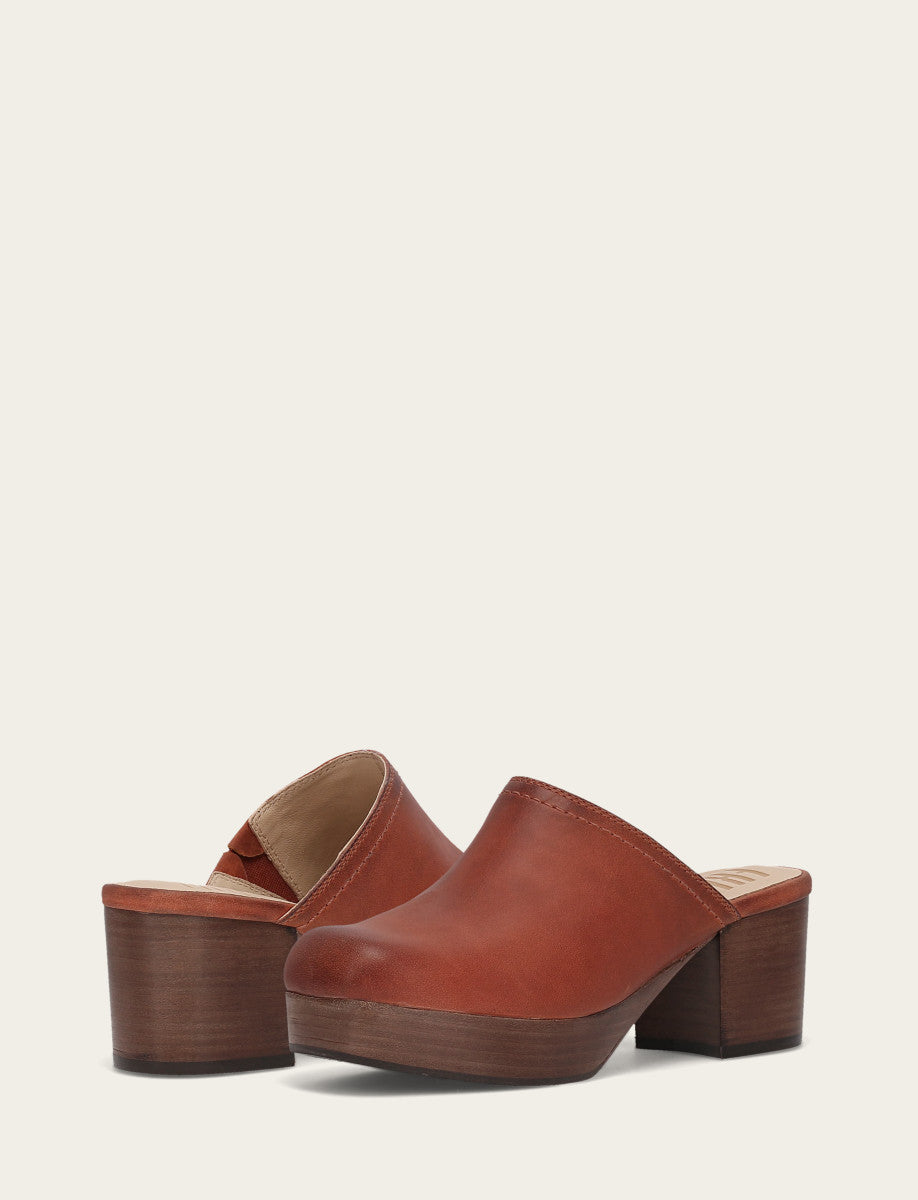 Rust Color Clogs Women's Rust Campus Clog | The Frye Company