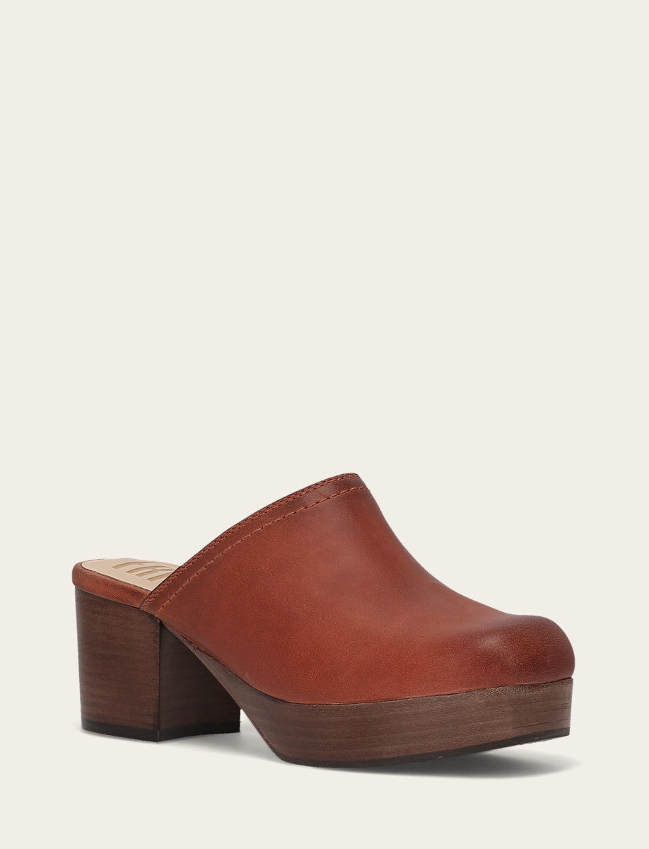 Rust Color Clogs Women's Rust Campus Clog | The Frye Company