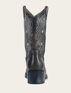 Campus Deco Stud - Off Black - Back