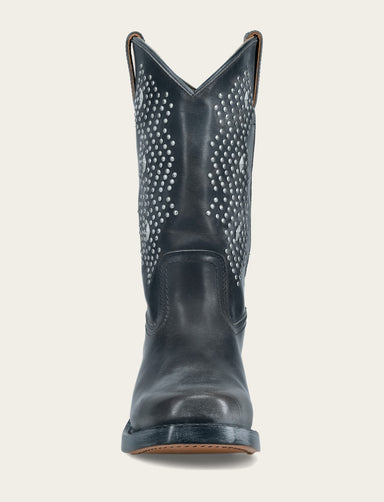 Campus Deco Stud - Off Black - Front