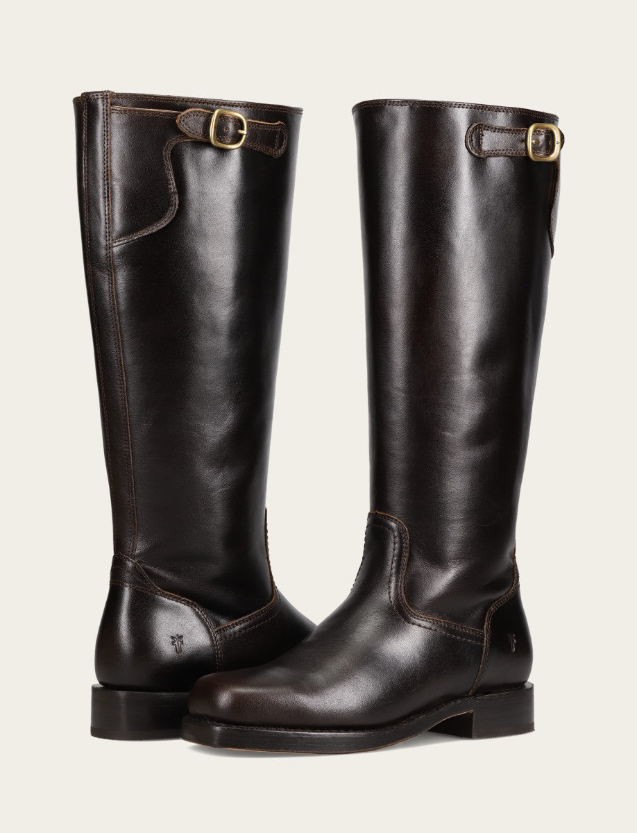 Campus Low Heel Tall Riding Wc - Bourbon - Pair