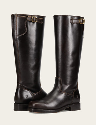 Campus Low Heel Tall Riding Wc - Bourbon - Pair