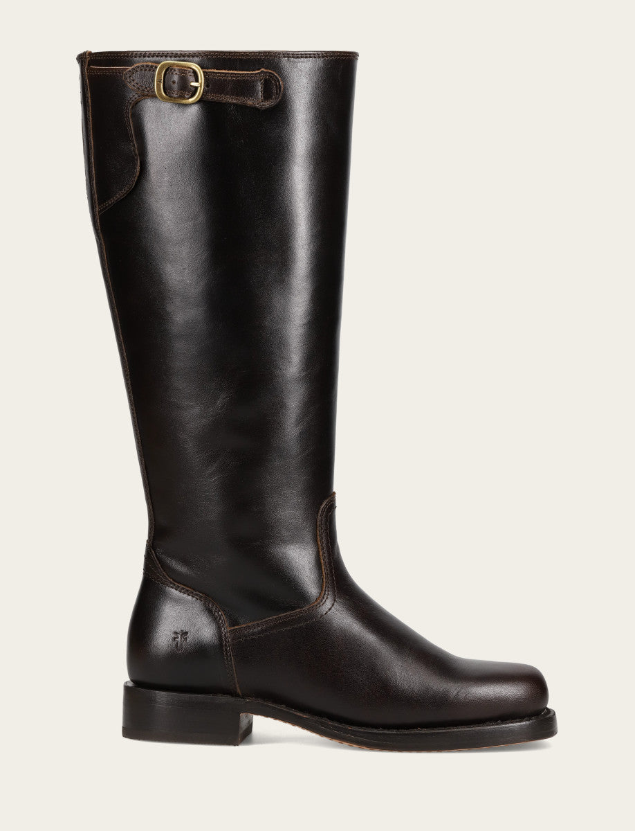 Campus Low Heel Tall Riding Wc - Bourbon - Outside