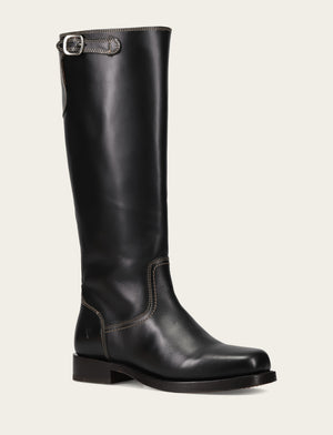 Campus Low Heel Tall Riding - Black - Hero